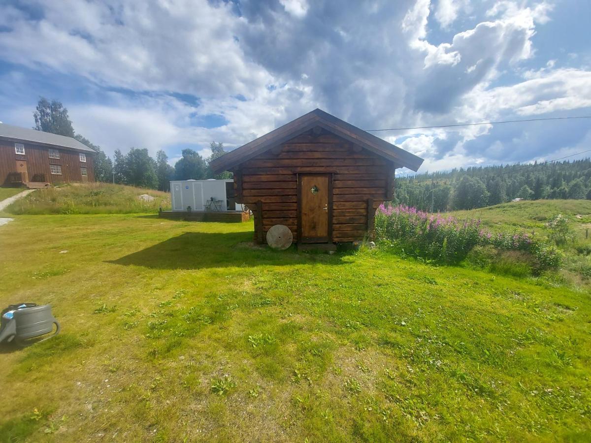 Small Camping Cabbin With Bathroom Near By Hattfjelldal Kültér fotó